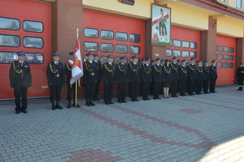 Strażacy na dniu strażaka